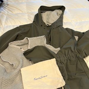 Seraphine 4 in 1 maternity and baby wearing utility jacket - 14